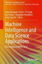 Machine Intelligence and Data Science Applications