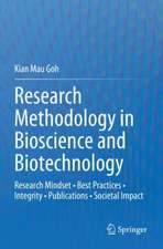 Research Methodology in Bioscience and Biotechnology