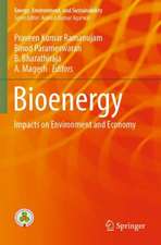 Bioenergy: Impacts on Environment and Economy