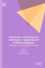 Democracy, Leadership and Governance – Application of Artificial Intelligence: A Machine-Generated Overview