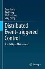 Distributed Event-triggered Control