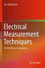 Electrical Measurement Techniques
