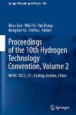 Proceedings of the 10th Hydrogen Technology Convention, Volume 2: WHTC 2023, 22–26 May, Foshan, China