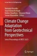 Climate Change Adaptation from Geotechnical Perspectives