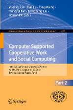 Computer Supported Cooperative Work and Social Computing