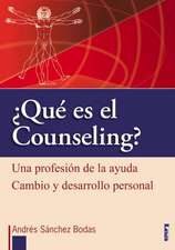 Que Es El Counseling?: Una Profesion de La Ayuda. Cambio y Desarrollo