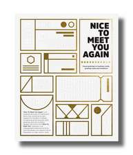 Nice to Meet You Again: Visual Greetings on Business Cards, Greetings Cards and Invitations