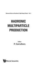 Hadronic Multiparticle Production