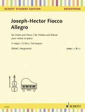 FIOCCO, J: ALLEGRO G MAJOR