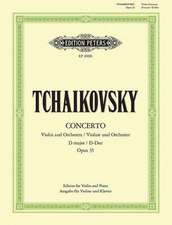 Violin Concerto in D Op. 35 (Edition for Violin and Piano by the Composer)