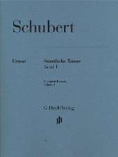 Schubert, Franz - Sämtliche Tänze, Band I