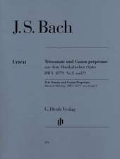 Triosonate und Canon perpetuus aus dem Musikalischen Opfer für Flöte, Violine und Continuo, BWV 1079 Nr. 8 und 9