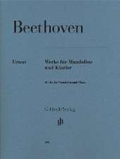 Beethoven, Ludwig van - Werke für Mandoline und Klavier