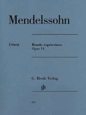 Mendelssohn Bartholdy, Felix - Rondo capriccioso op. 14