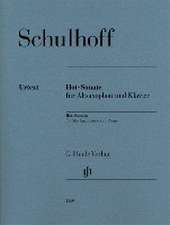 Hot-Sonate für Altsaxophon und Klavier, Urtext