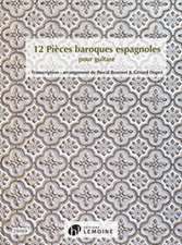 BOURNET, P: 12 PIECES BAROQUES ESPAGNOLES GUITAR SCO