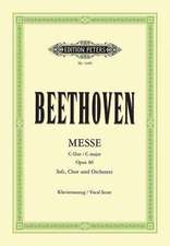 Mass in C Op. 86 (Vocal Score)