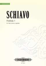 SCHIAVO, A: FROTTOLA 1