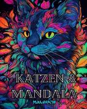 Book, A: Katzen mit Mandalas - Malbuch für Erwachsene. Wunde