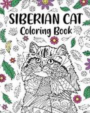 Siberian Cat Coloring Book