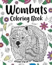 Wombats Coloring Book