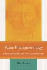 Value Phenomenology