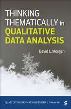 Morgan, D: Thinking Thematically in Qualitative Data Analysi