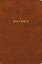 KJV Giant Print Reference Bible, Burnt Sienna Leathertouch, Indexed