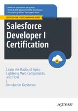 Salesforce Developer I Certification