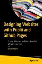 Designing Websites with Publii and Github Pages