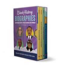 Black History Biographies 4 Book Box Set