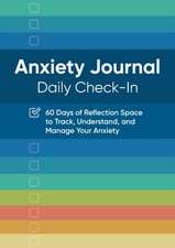 Anxiety Journal: Daily Check-In