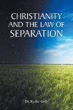 Christianity and the Law of Separation