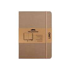 Moustachine Classic Linen Hardcover Dark Tan Blank Medium