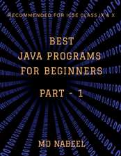 BEST JAVA PROGRAMS FOR BEGINNERS