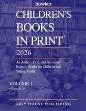 Children's Books in Print - 3 Volume Set, 2026