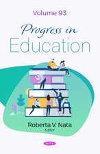 Progress in Education. Volume 93